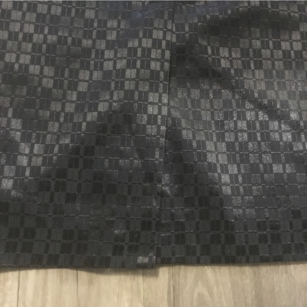 Nicolette Classic Black Women's Two-Piece Skirt Set with Subtle Texture Size 18 - Picture 5 of 8